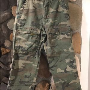 Camo men’s cargo pants size 30x32 Vintage
